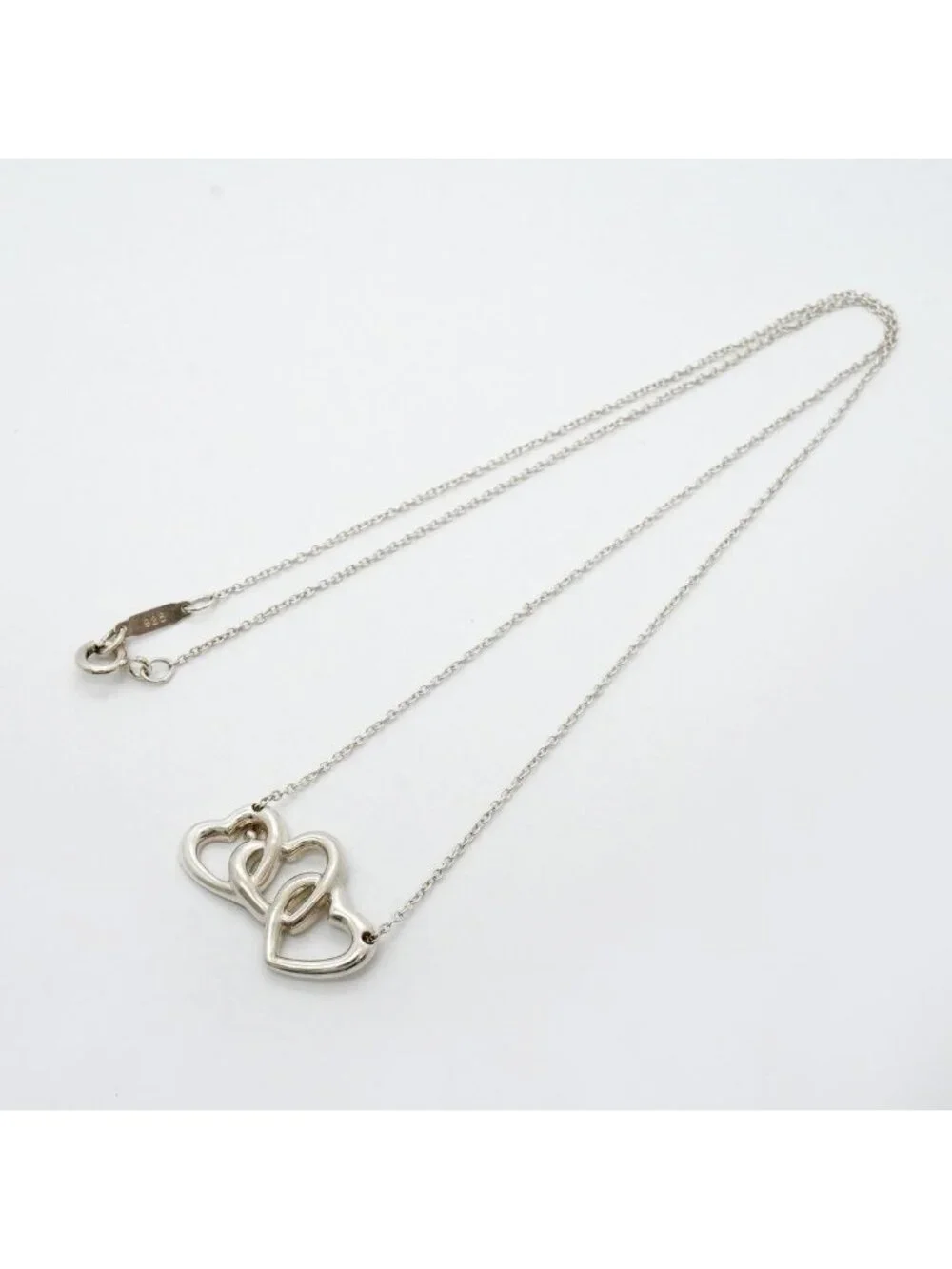 Tiffany & Co Necklace Triple Silver